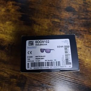 Oakley Holbrook Matte Black Prizm Gray Sunglasses